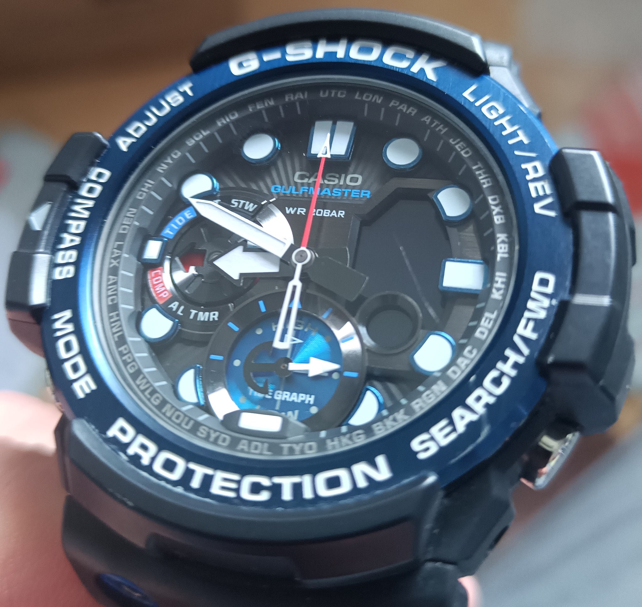 G shock outlet gulfmaster twin sensor