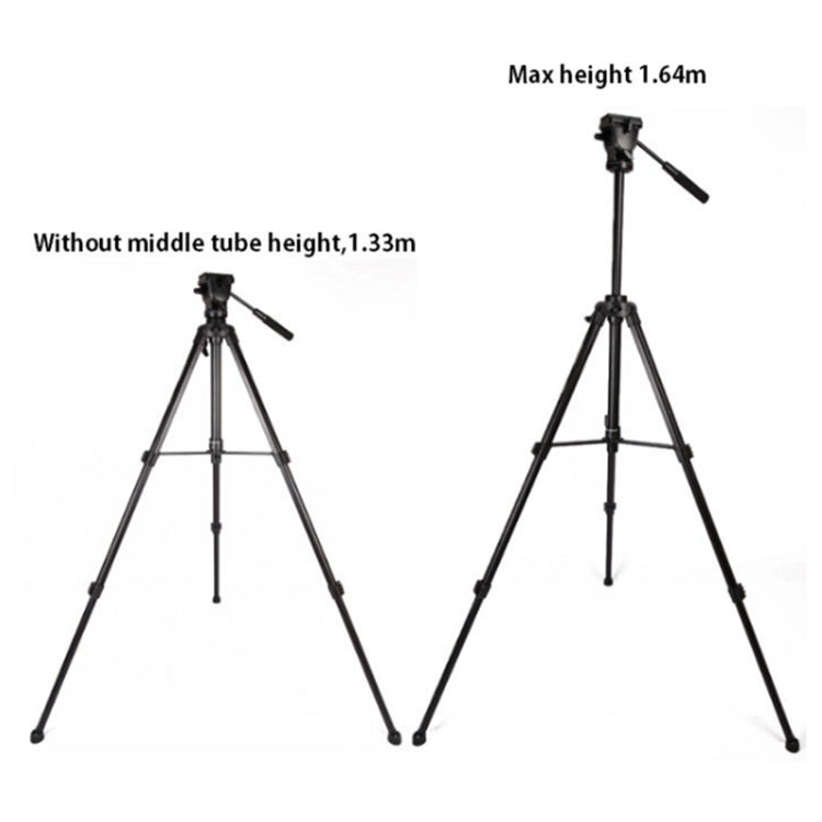 YUNTENG VCT-998 Aluminum Tripod Mount with Fluid Drag Head – Maverick Sales