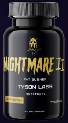 TYSON LABS Nightmare Fat Burner (90 Caps)