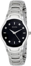 Load image into Gallery viewer, Authentic BULOVA Diamond Accented Stainless Steel Ladies Watch
