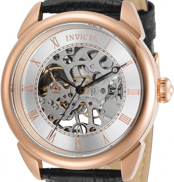 Authentic INVICTA Specialty Rose Gold Mechanical Mens Watch