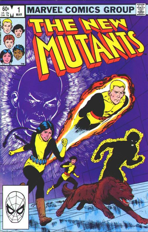 MARVEL Comics - The New Mutants First Edition - Vol 1 Issue 1 - March 1983