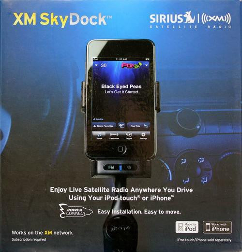 XM SkyDock In-Vehicle Satellite Radio for iPhone & iPod Touch