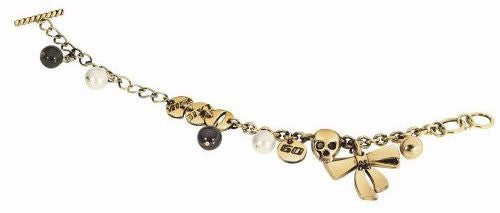 MISS SIXTY Gold Charm Bracelet Mother Of Pearl