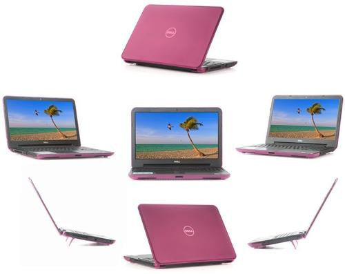 IPEARL mCover Hard Shell Case For 15.6 Dell Inspiron 15 3521 3527 15R 5521 5537 Laptop PINK