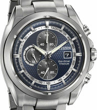 Load image into Gallery viewer, Authentic CITIZEN Eco-Drive Titanium Chronograph Mens Watch
