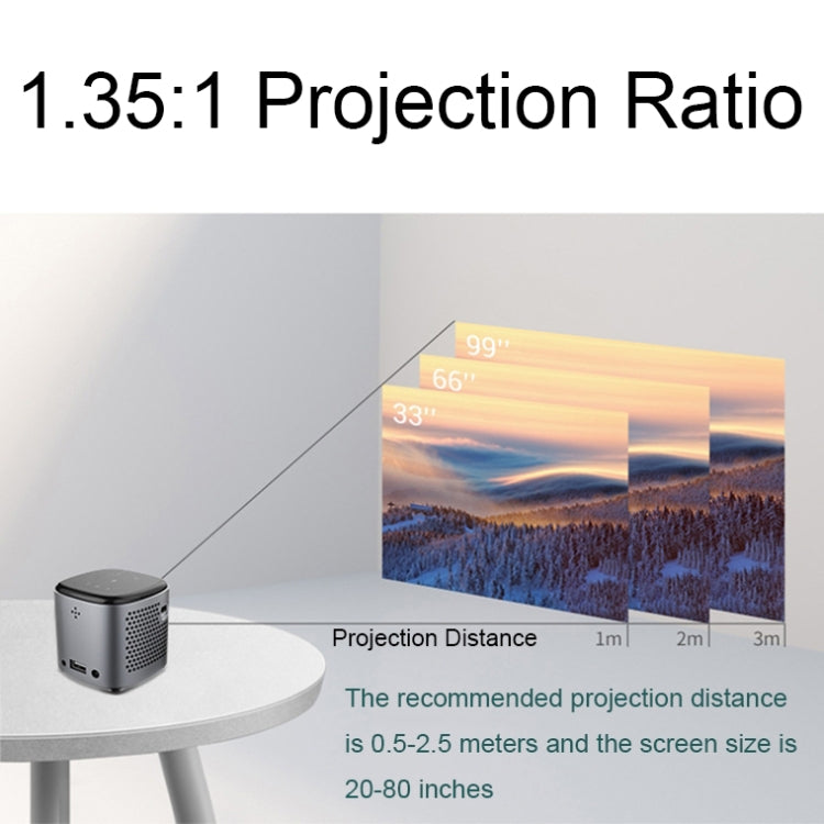 P11 4K HD DLP Mini Proyector 3D 4G + 32G Smart Micro Proyector