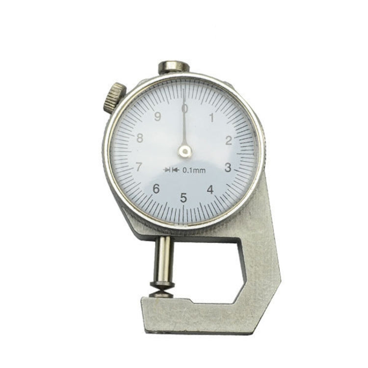 0-10mm Dial Thickness Gauge Leather Paper Thickness Meter Tester, Mode ...