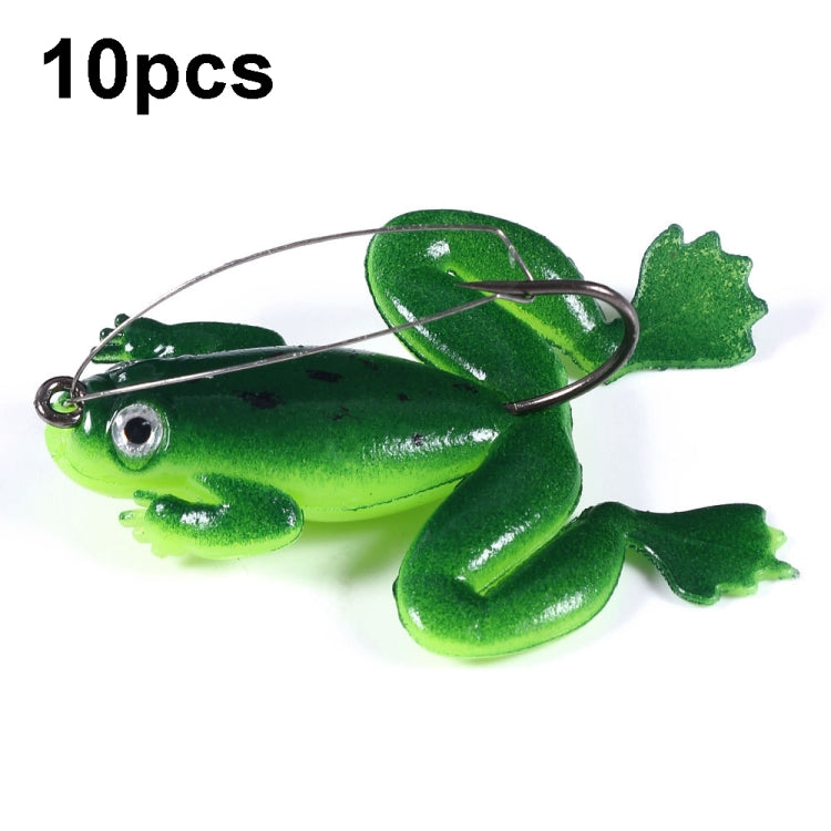 HENGJIA FO100 10pcs Anti-Hanging Bottom Floating Frog Black Fish Fake –  Maverick Sales