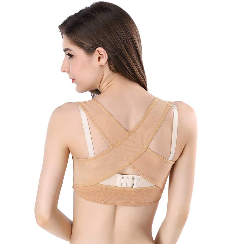 Chest Brace To Prevent Humpback Posture - L (80-85cm) - Beige