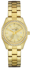 Load image into Gallery viewer, Authentic CARAVELLE By BULOVA Crystal Accented Stainless Steel Ladies Watch
