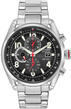 Load image into Gallery viewer, Authentic CITIZEN Eco-Drive Chandler Stainless Steel Chronograph Mens Watch
