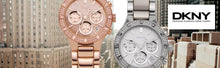 Load image into Gallery viewer, Authentic DKNY City Link Two Tone Stainless Steel Ladies Watch
