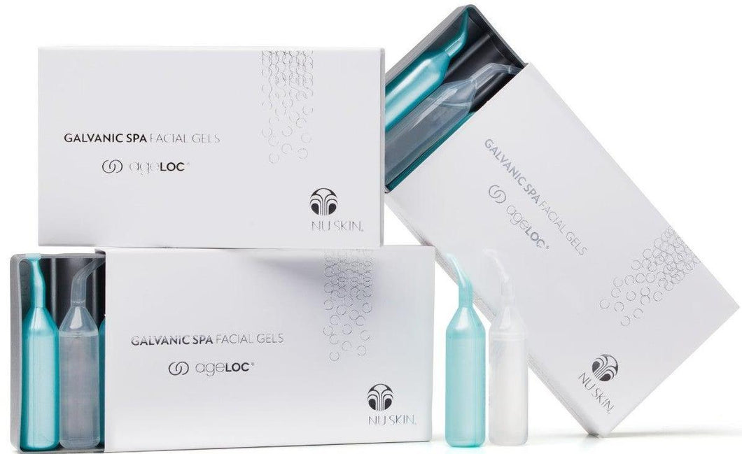 Galvanic Spa Facial Gels with ageLOC (3 boxes bulk deal)