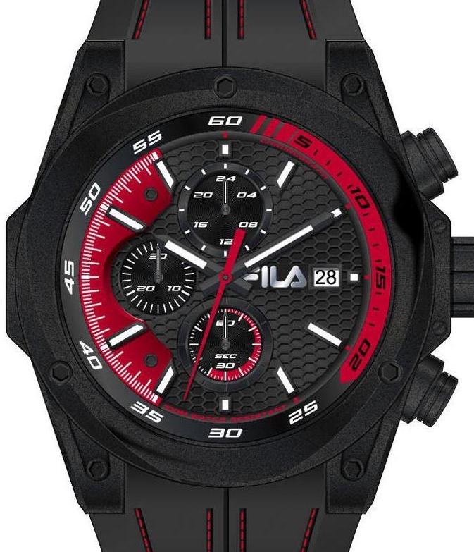 Authentic FILA Sport Chronograph Mens Watch