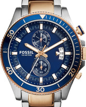 Load image into Gallery viewer, Authentic FOSSIL Wakefield Stainless Steel Chronograph Mens Watch
