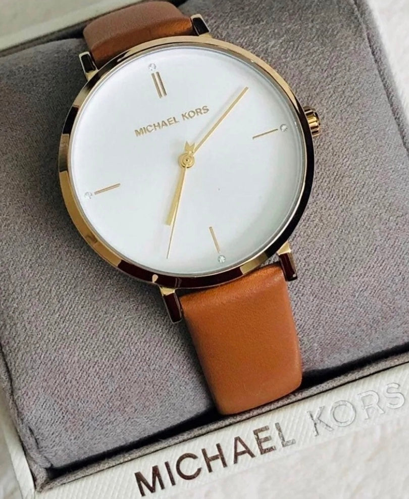 Authentic MICHAEL KORS Jayne Crystal Accented Ladies Watch