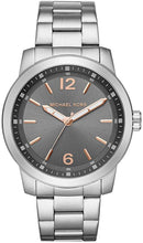 Load image into Gallery viewer, Authentic MICHAEL KORS Vonn Gunmetal Stainless Steel Mens Watch
