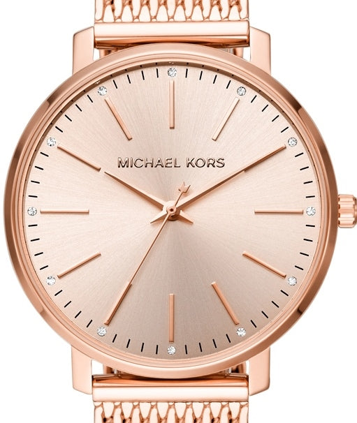 Authentic MICHAEL KORS Pyper Rose Gold Stainless Steel Ladies Watch