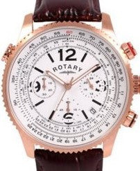 Rotary interchangeable clearance gents pilot watch