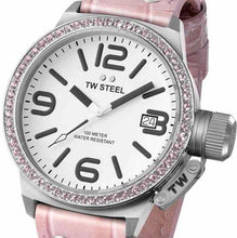 Load image into Gallery viewer, Authentic TW STEEL Canteen Crystal Accented Oversized Ladies Watch
