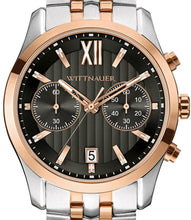 Load image into Gallery viewer, Authentic WITTNAUER Two Tone Stainless Steel Chronograph Mens Watch
